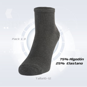 PACK DE 3 MEDIAS TENNIS