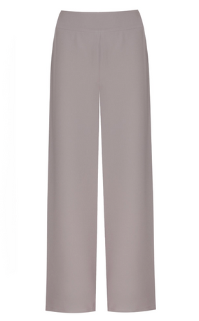 Pleated Sleeves Blazer Dress & Palazzo Wide Leg Trouser Suit