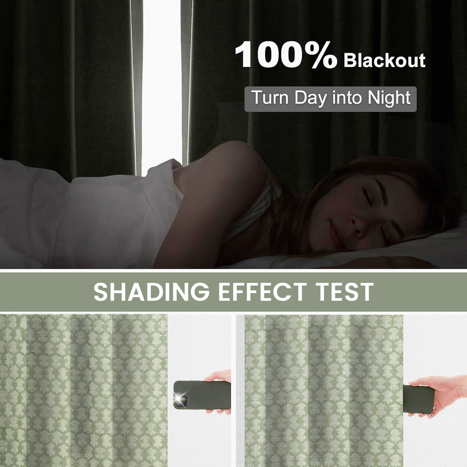 Traditional Design Thick Linen Pleated Curtain - Tarz