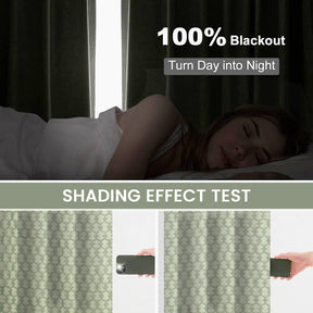 Traditional Design Thick Linen Pleated Curtain - Tarz