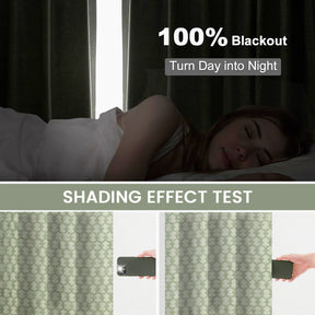 Traditional Design Thick Linen Pleated Curtain - Tarz