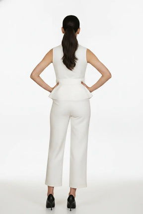 Ivory Waist Coat & Trouser – Timeless Aura
