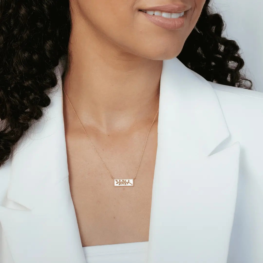 Olive Branch Necklace