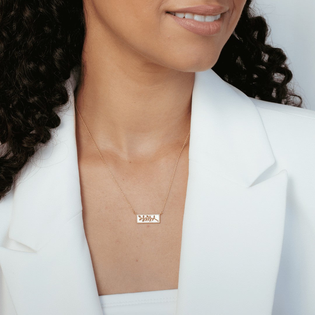 Olive Branch Necklace