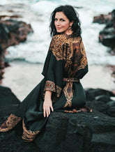 The Warrior Unisex - Luxury Silk Robe