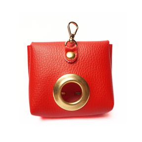 Vegan leather Waste Bag Dispenser