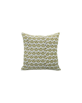 Decorative Handmade Block Print Boho Pure Linen Pillow Cover- Shehnaz