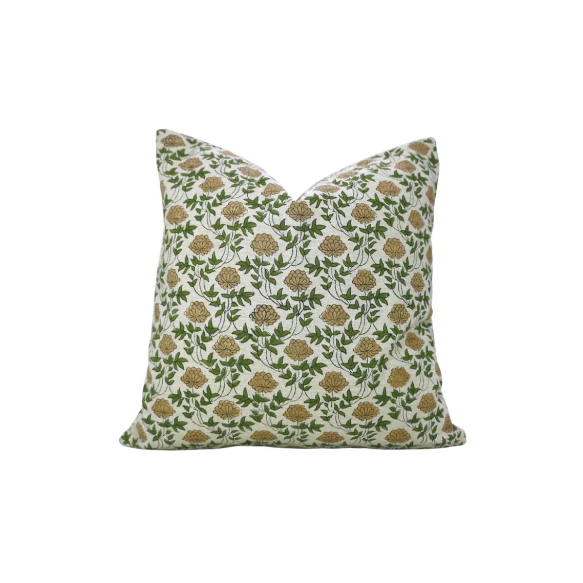Bold Block Design Linen Blend Pillow Cover - Khubsoorat
