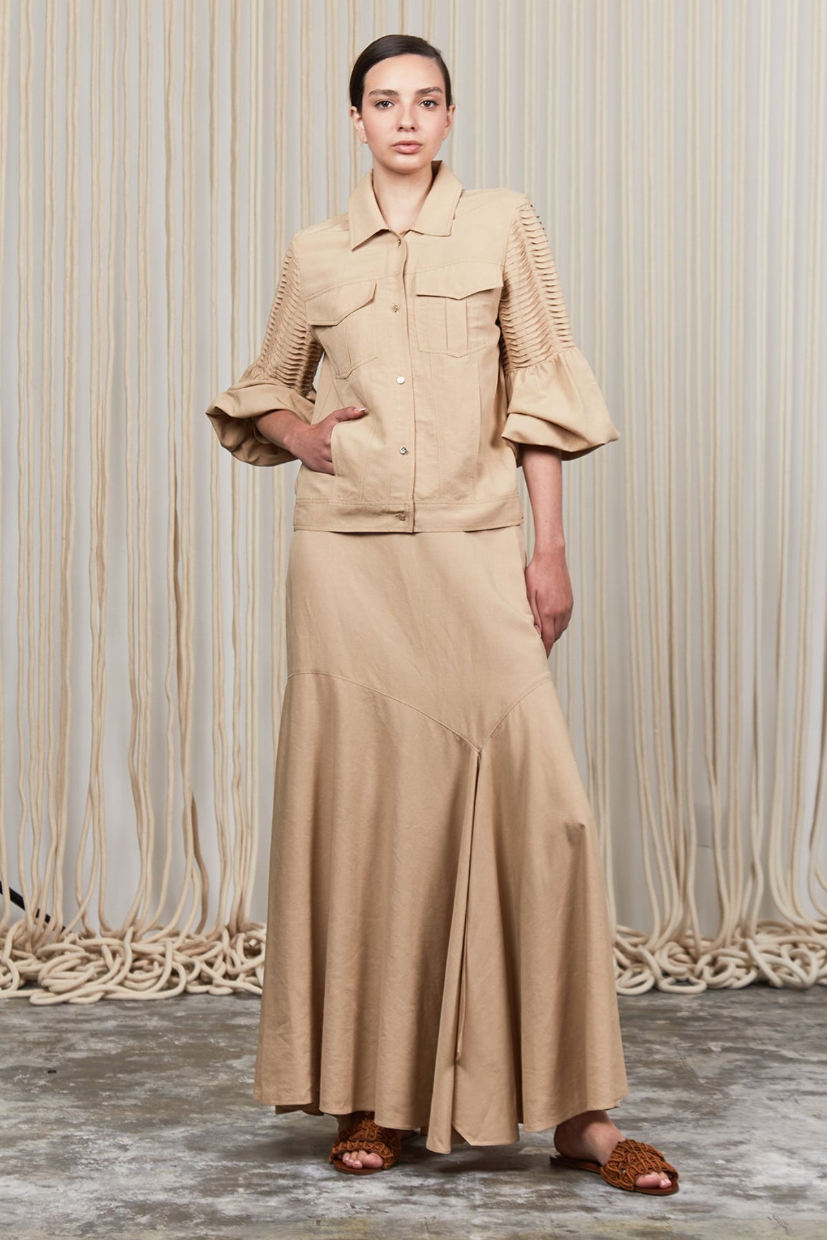 Penny Skirt | Camel