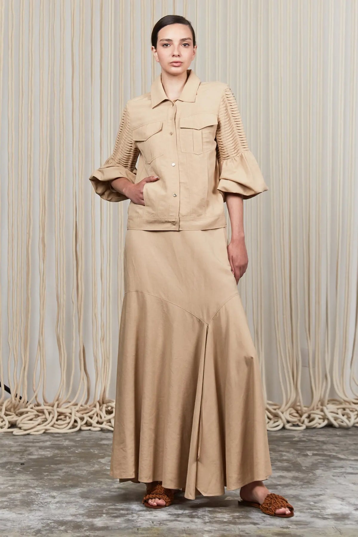 Penny Skirt | Camel