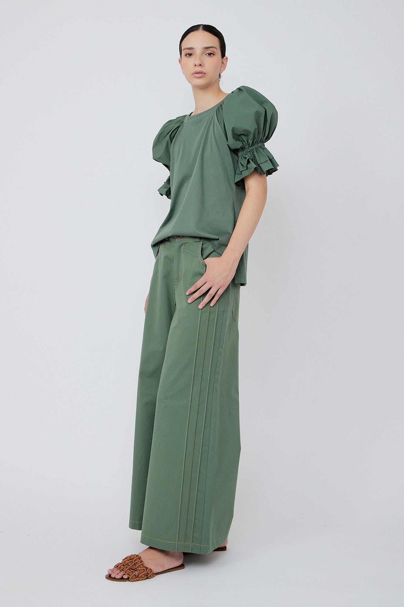 Nery Top | Military Green