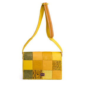 Midi DARA Patchwork Crossbody Bag