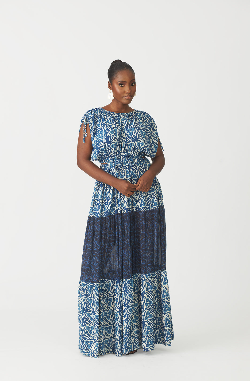Ifuru cut-out maxi dress