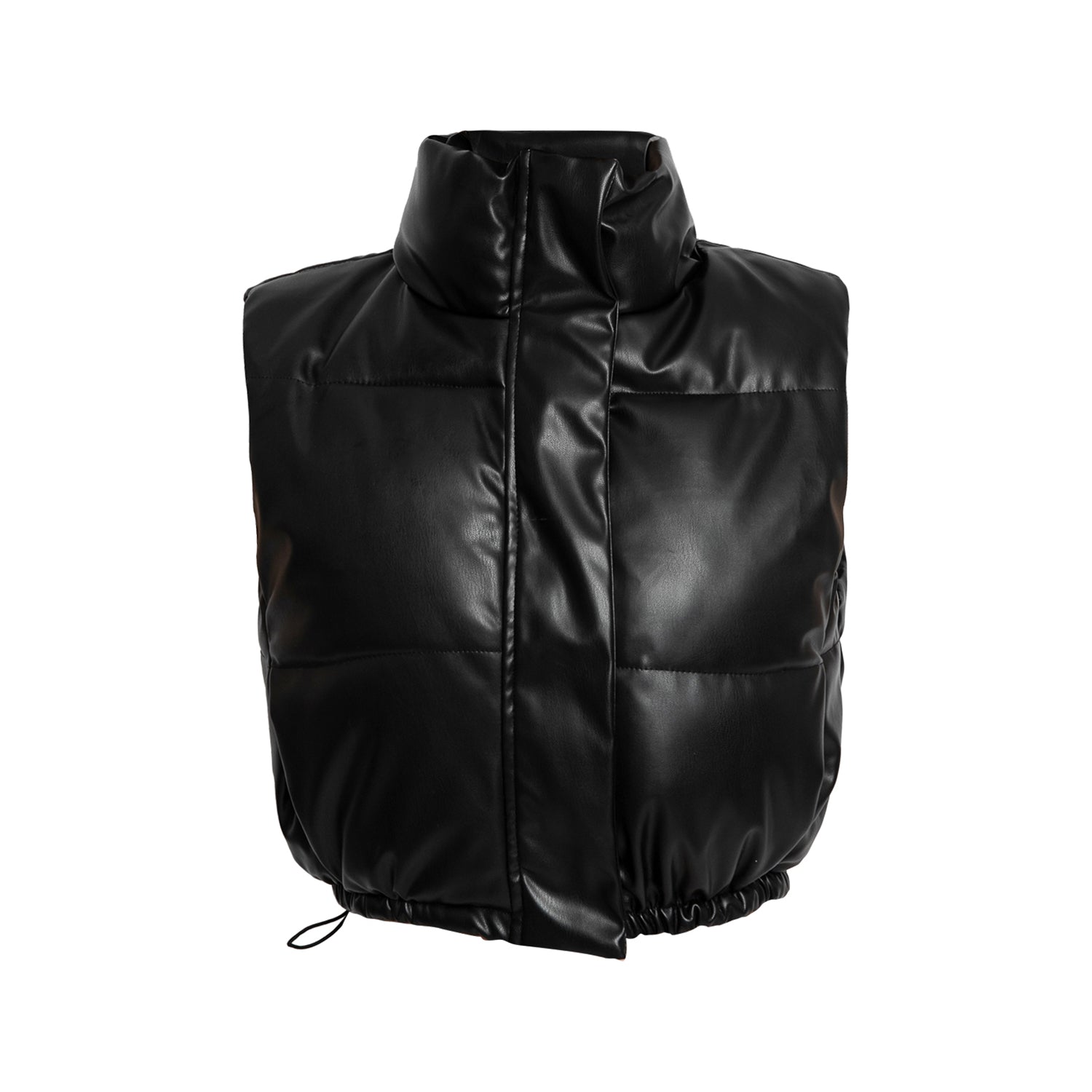 Riley Quilted Leather Vest