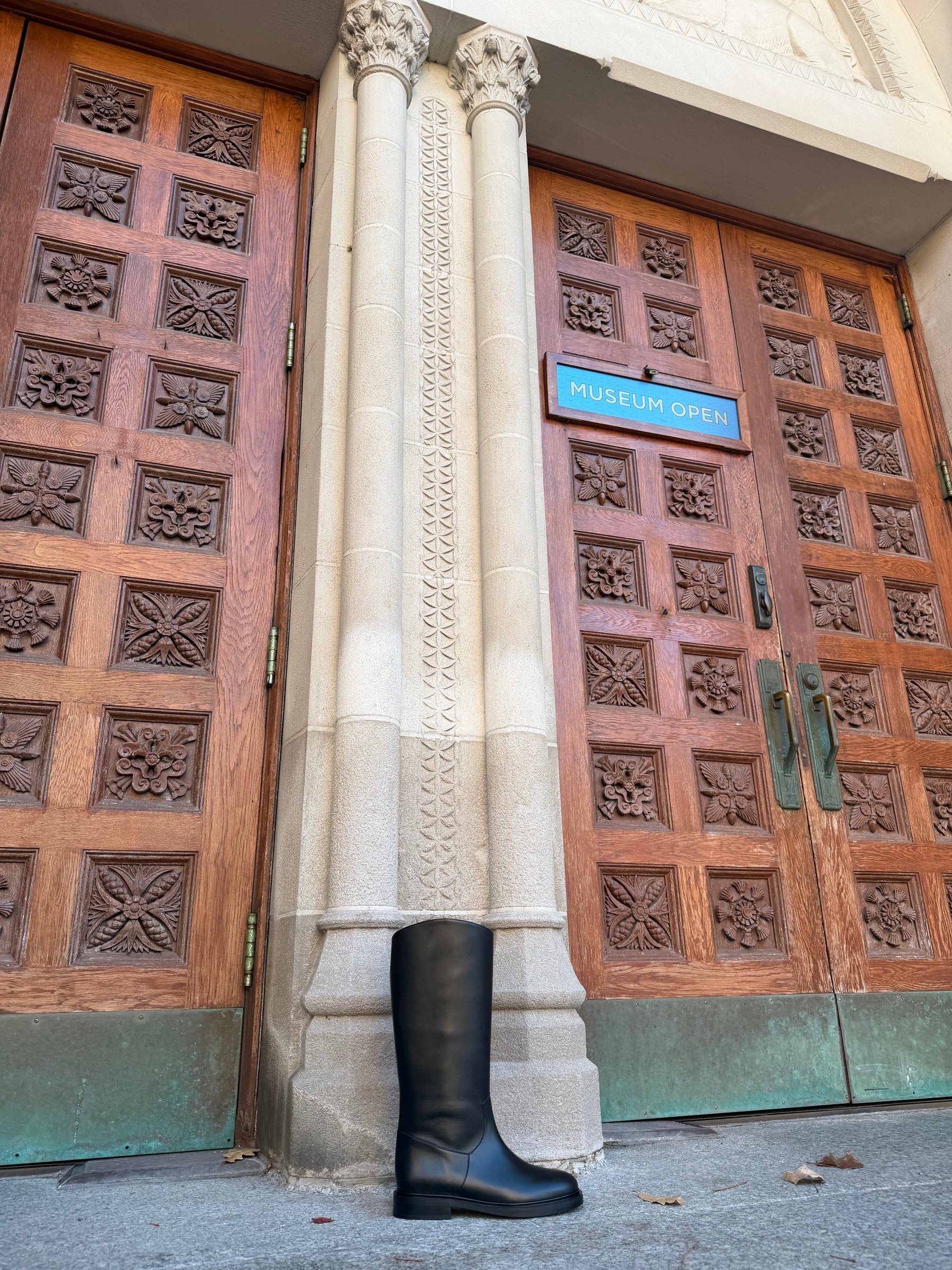 Bergen Riding Boot in Smooth Calf Leather (Wide Calf)