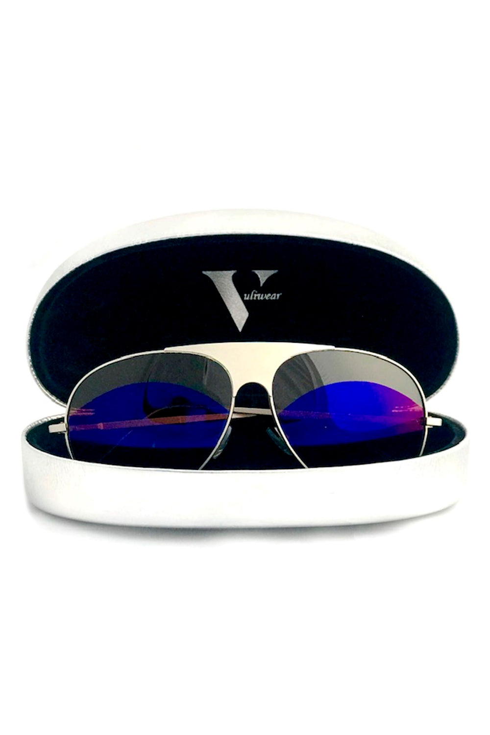 Pearl Polarized Aviator Sunglasses