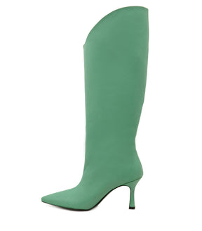 Misha Ecological Leather High Heeled Boots