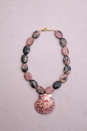 Bora Bora Scalloped Beaded Necklace