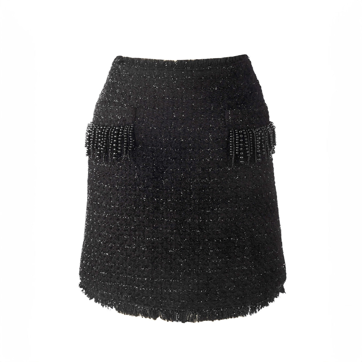 Shimmering Tweed Bouclé Tia Mini Skirt