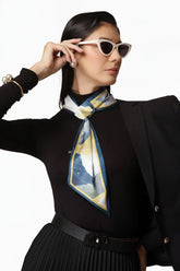 The Mirage Silk Scarf