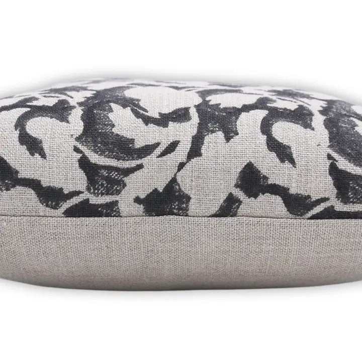 Bohemian Block Print Thick Linen Cushion Cover  - Sulit