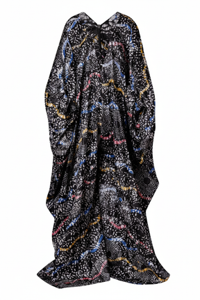 Ngozie Illusion Drape Jumpsuit - Blue & Grey