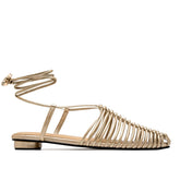 LETHA GOLD SANDALS