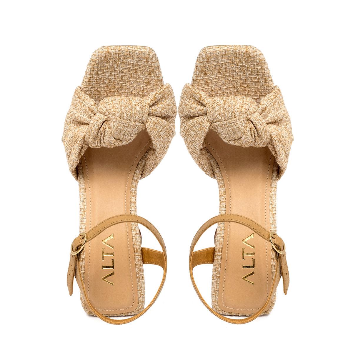 Alessia Natural Sandals