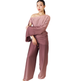 Asymmetric Tie Sleeve Top
