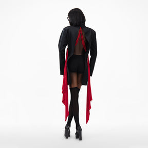 Oversize Silk Jacket