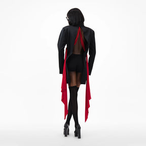 Oversize Satin Jacket