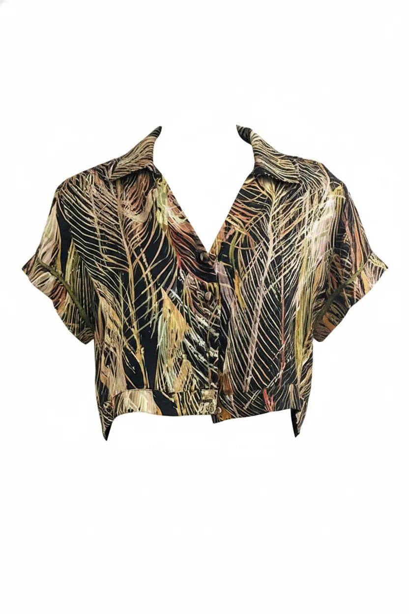 Aurora Print WANDERLUST Top