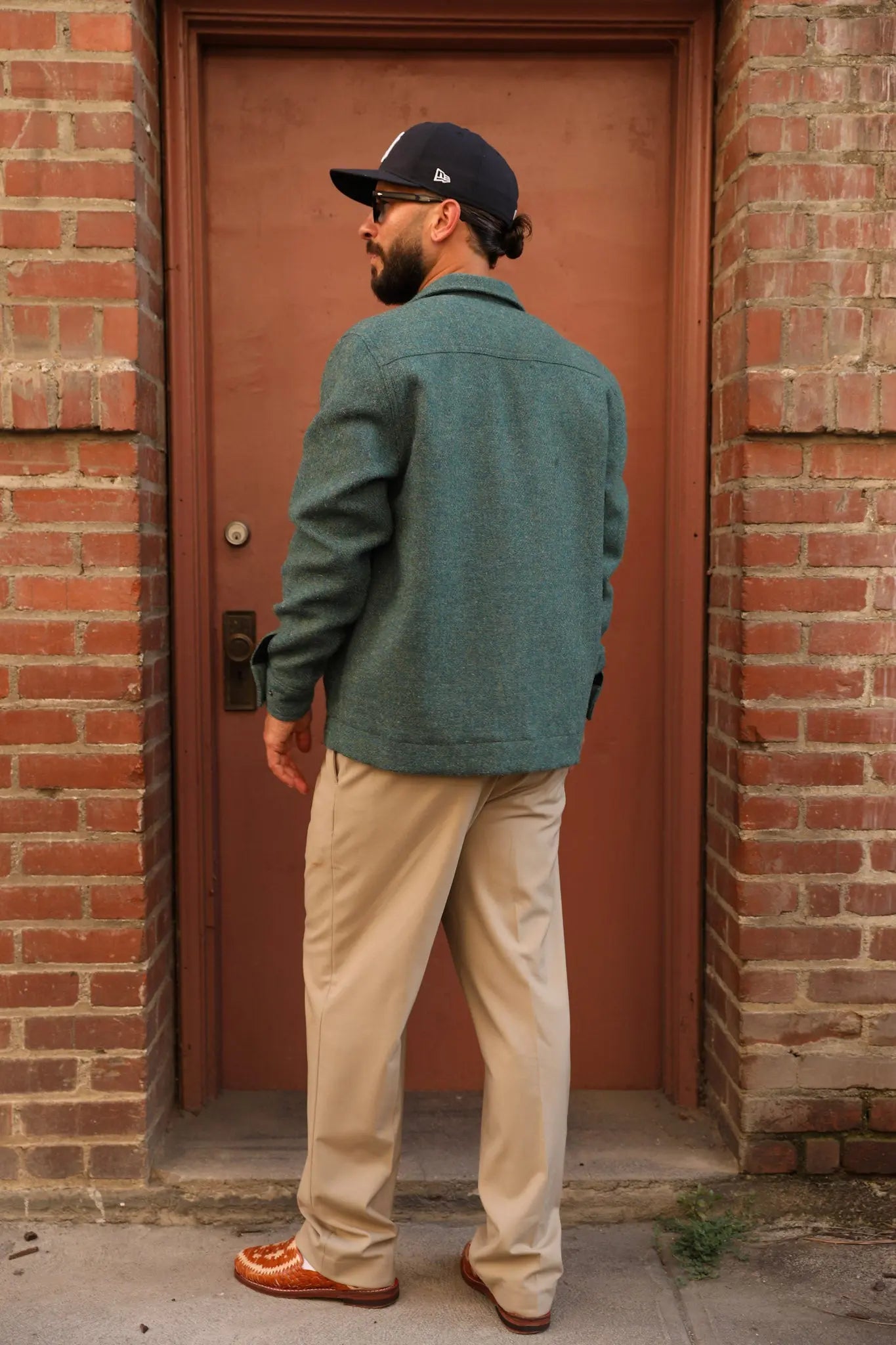 Harris Tweed Zip-Up Jacket