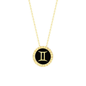Gemini Horoscope Necklace