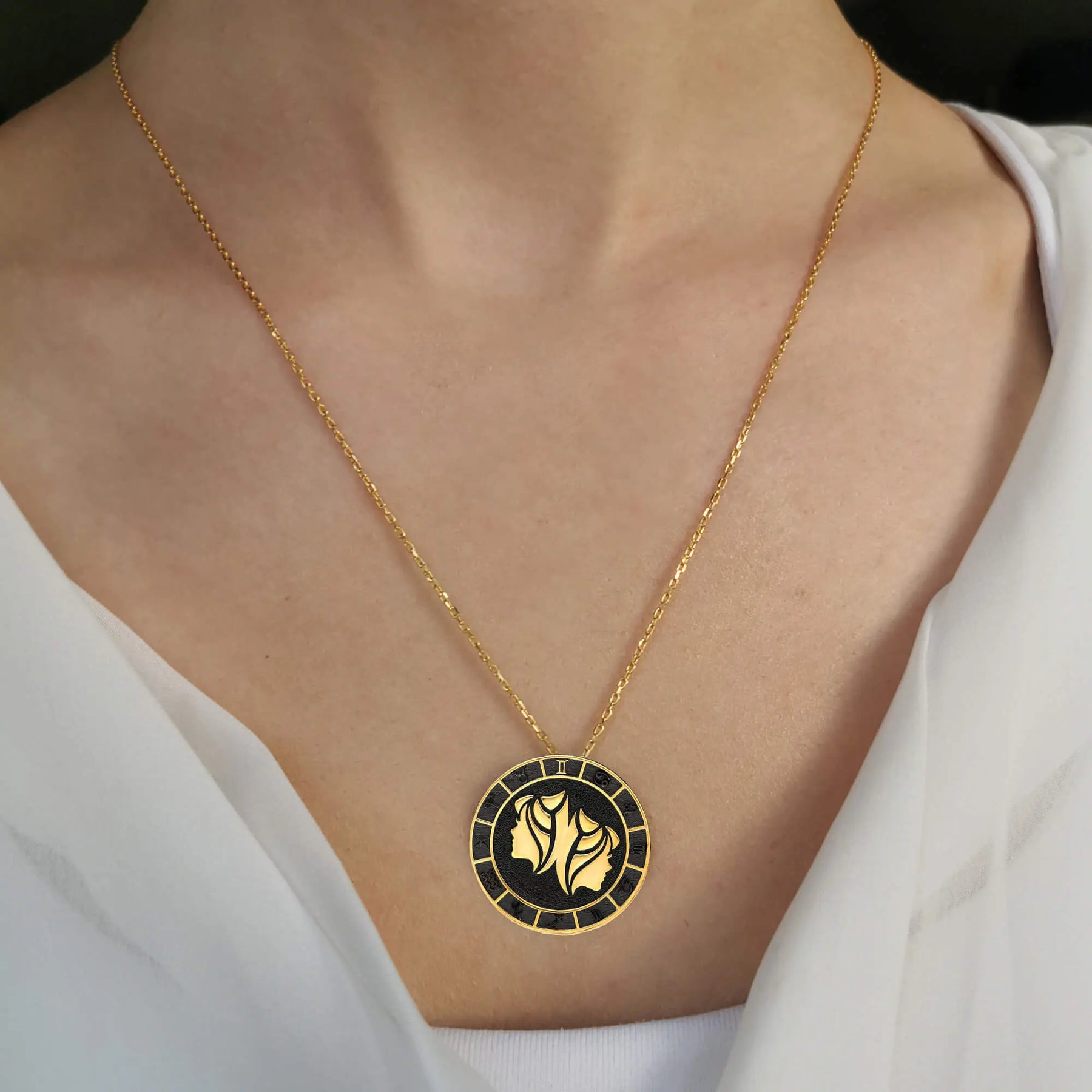 Gemini Zodiac Necklace