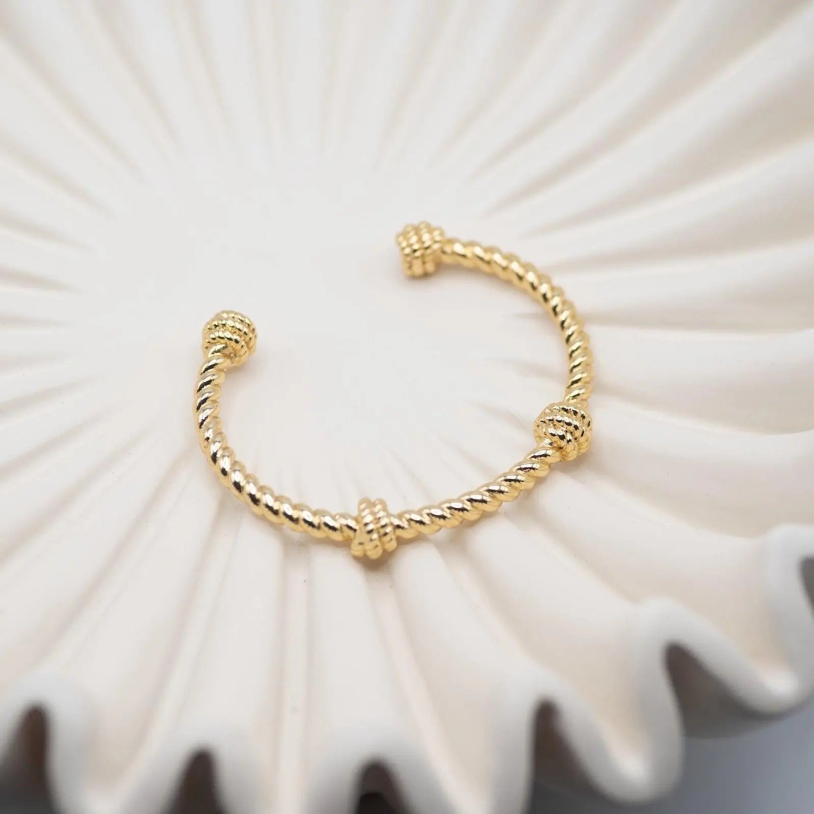 Twist of Elegance Cuff