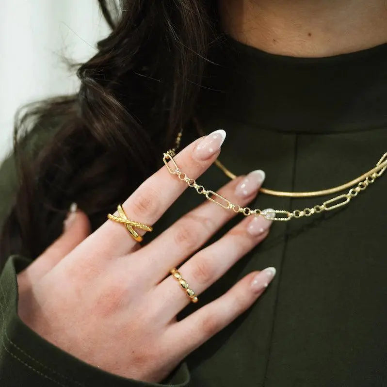 Golden Duo Necklace