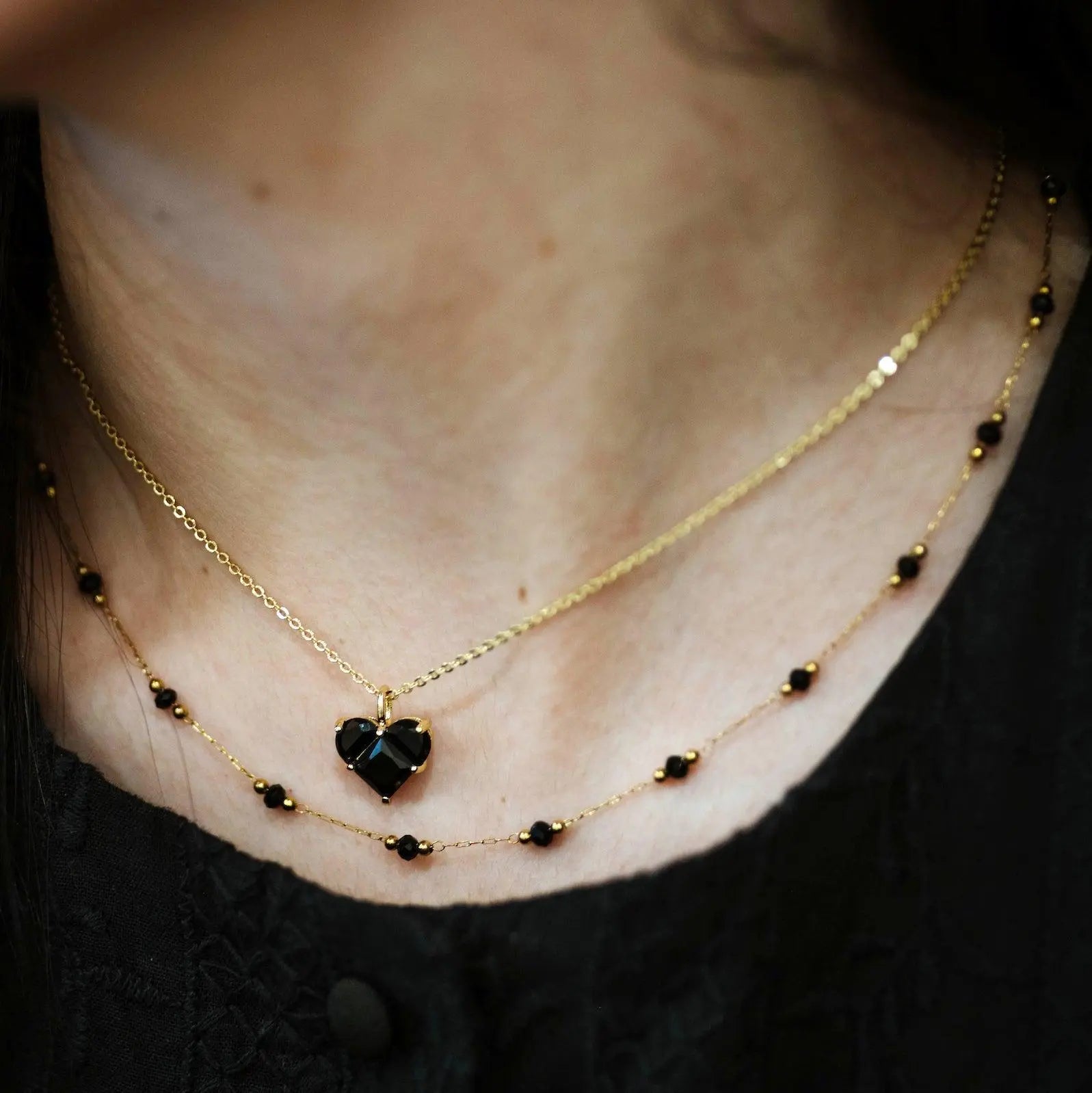 Nocturnal Bead Necklace