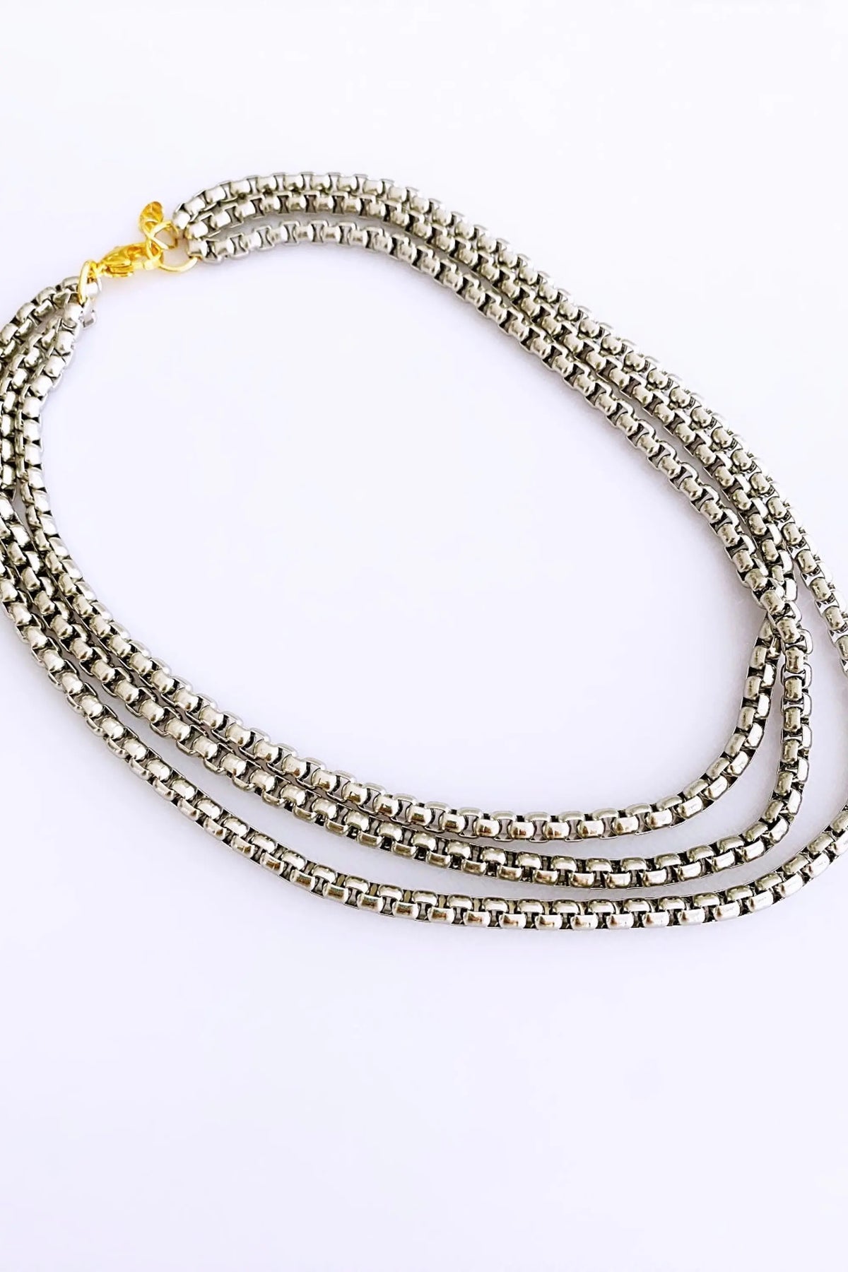 Aliza trio chain necklace