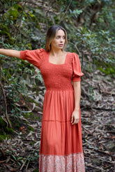 Vestido gitano selva terra