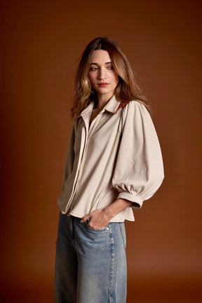BLUSA TOMMY HUESO