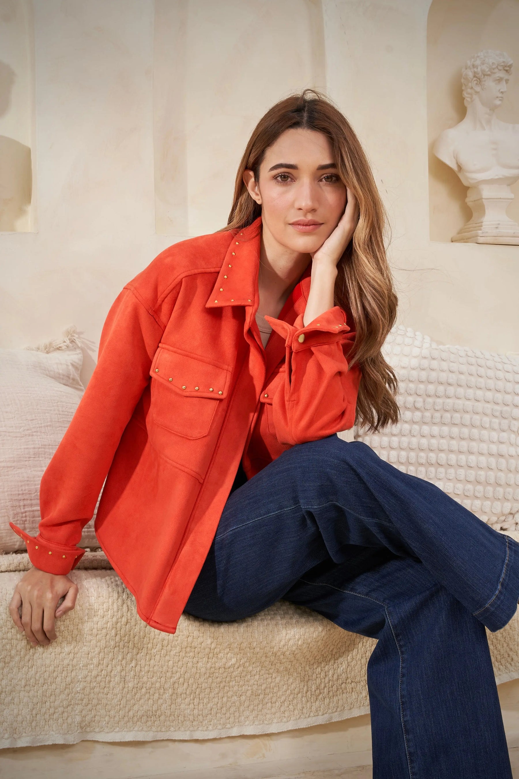 CHAQUETA BARTON ORANGE