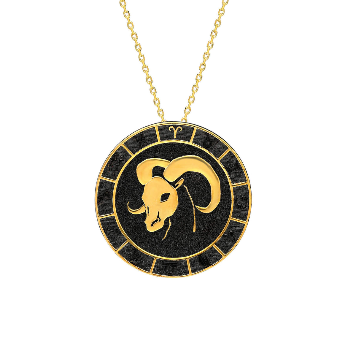 Aries Zodiac Necklace