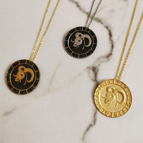 Aries Zodiac Necklace