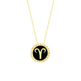 Aries Horoscope Necklace