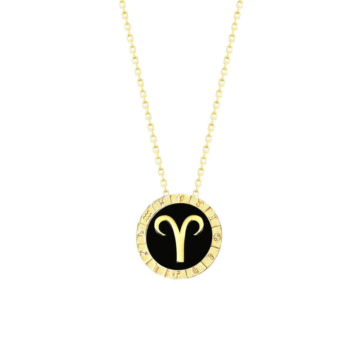 Aries Horoscope Necklace