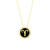 Aries Horoscope Necklace