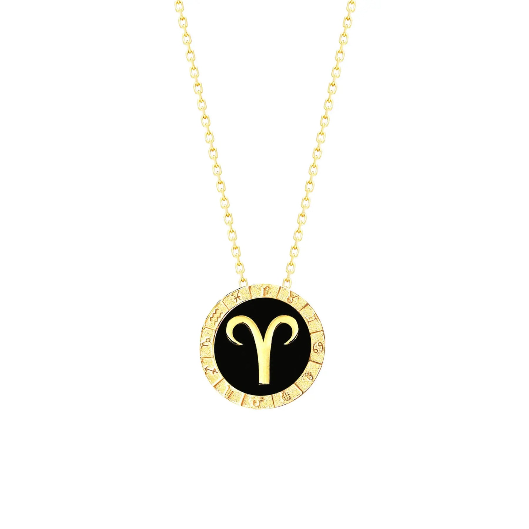Aries Horoscope Necklace