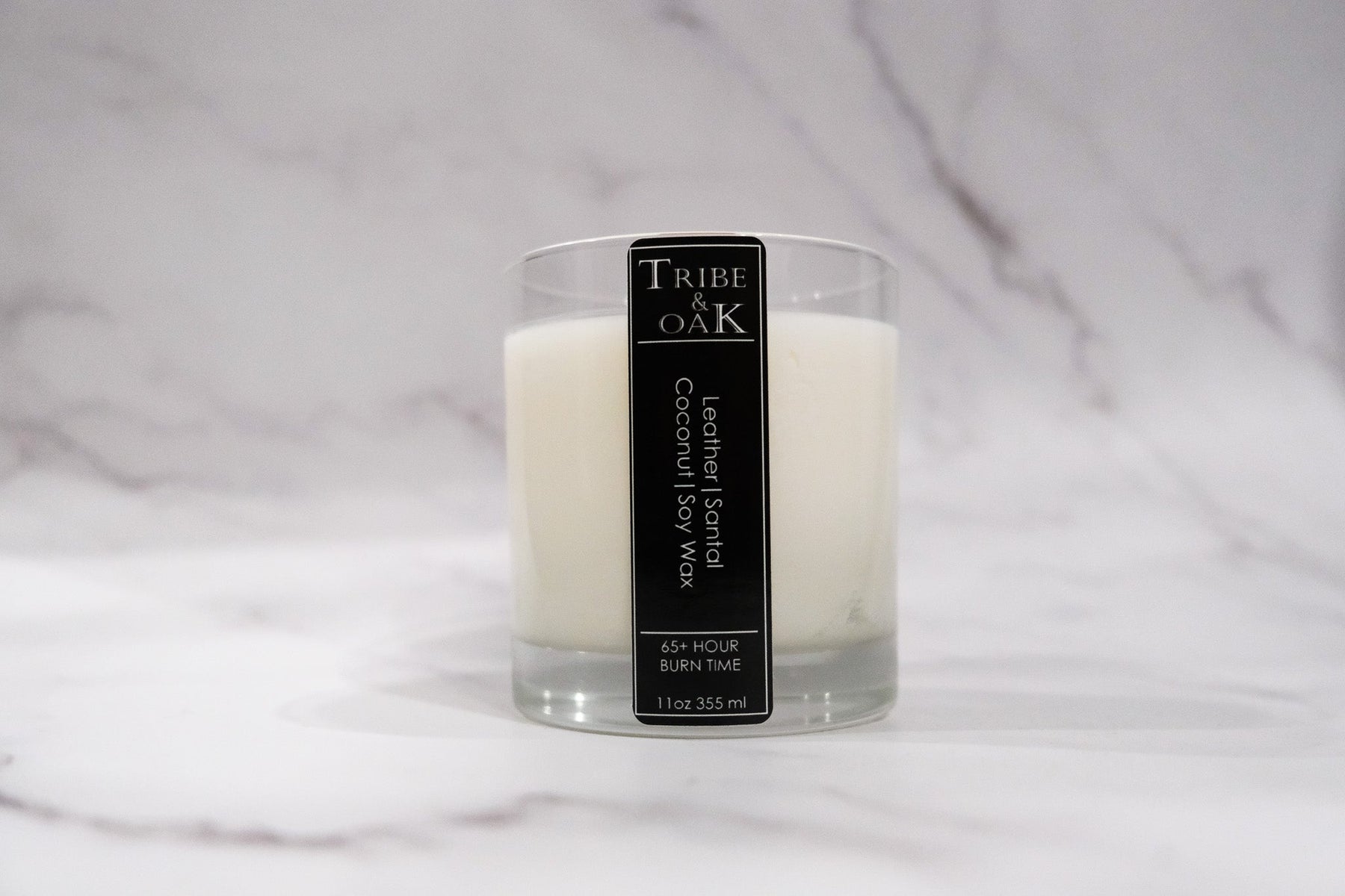 Leather Santal Coconut-Soy Candle