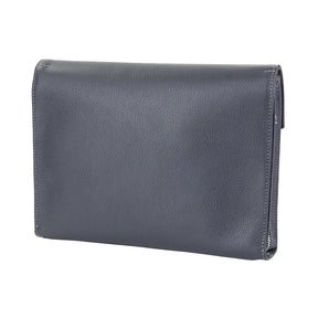 Men's Clutch- Gray Pebble